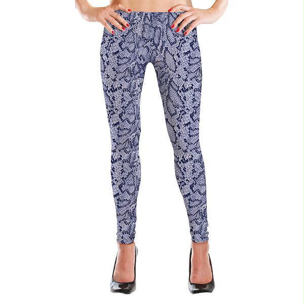 Blue Snake Skin