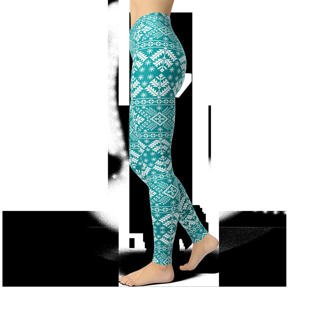 Teal Snowflake