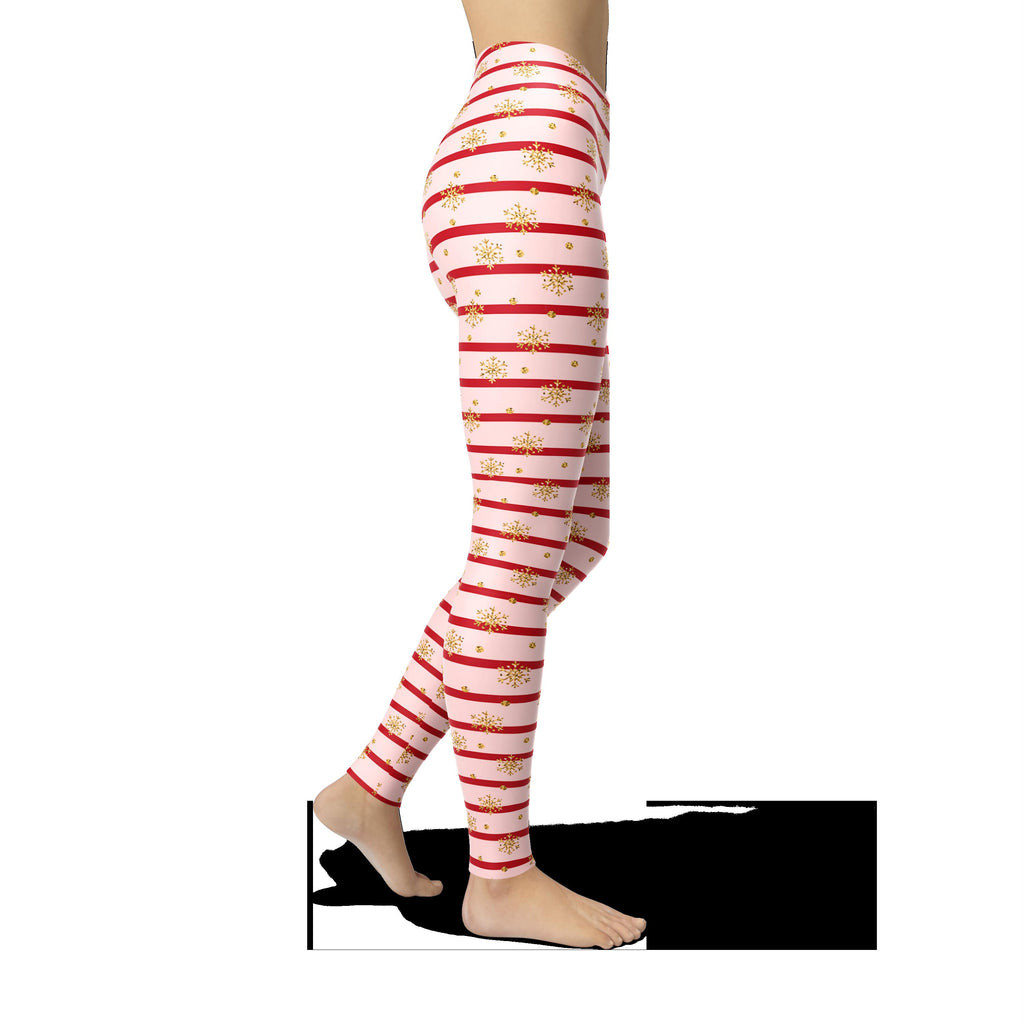 Pink Holiday Stripes