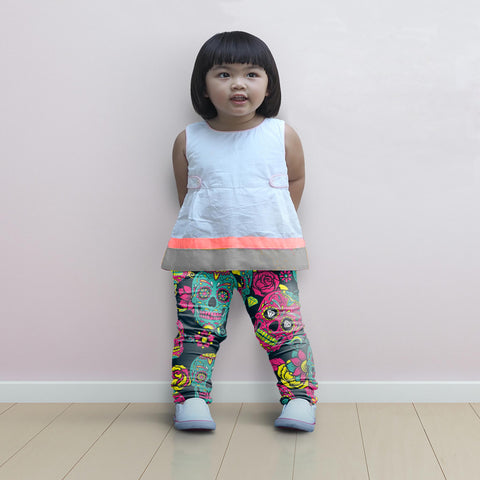 Infant Colorful Sugar Skulls