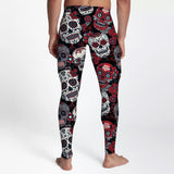 Mens Black And Red Skulls