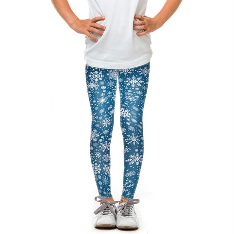 Youth Dark Blue Snowflake