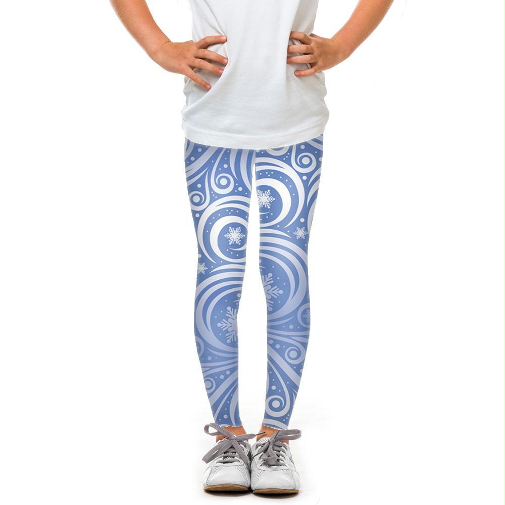 Youth Blue Winter Swirl