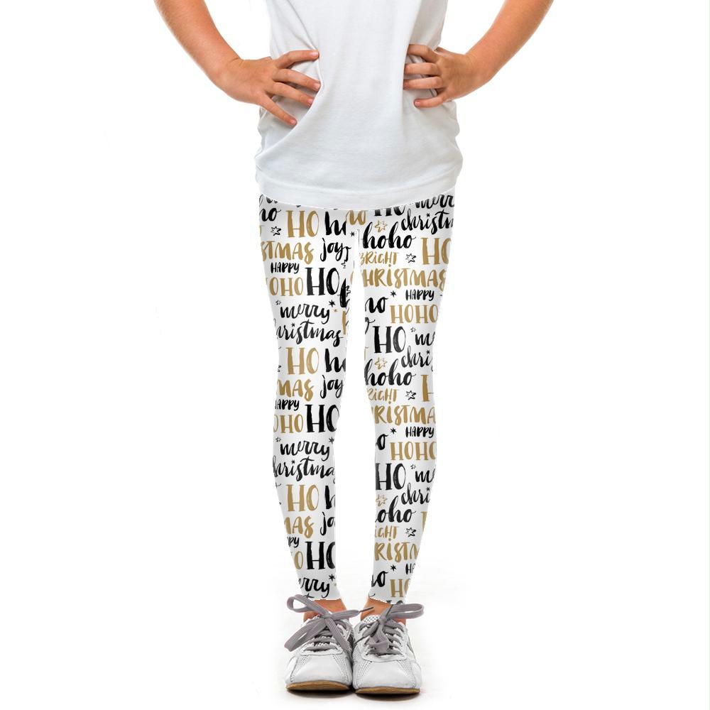 Youth Ho Ho Ho Black And Gold